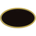 Gold Oval Address Plaque 9" x 15.75" (3 pcs.)
