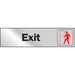 2X8 Exit Sign 2" x 8" (10 pcs.)