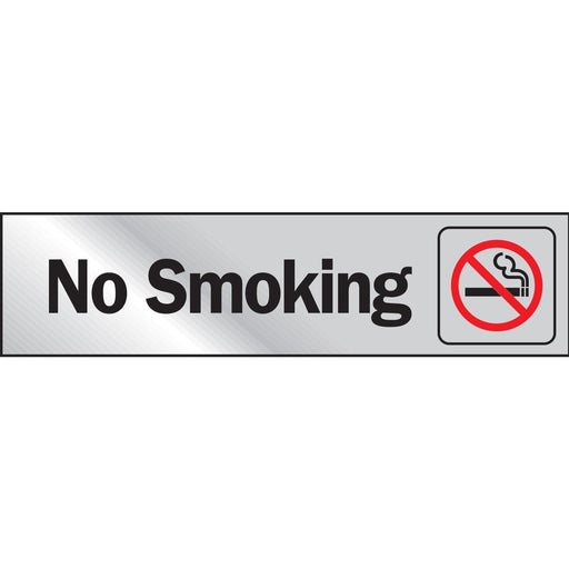 2X8 No Smoking Sign 2" x 8" (10 pcs.)