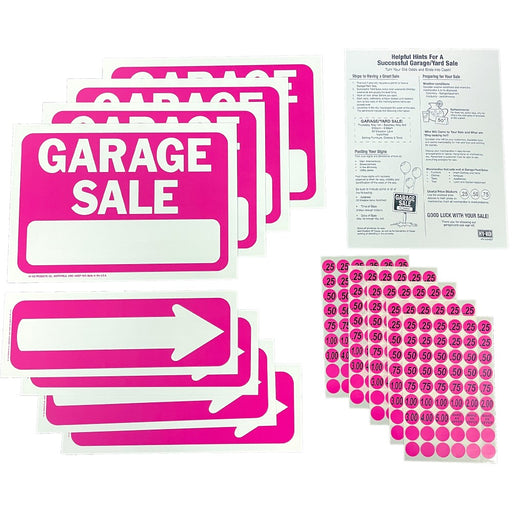 Garage Sale Sign Kit  (10 pcs.)