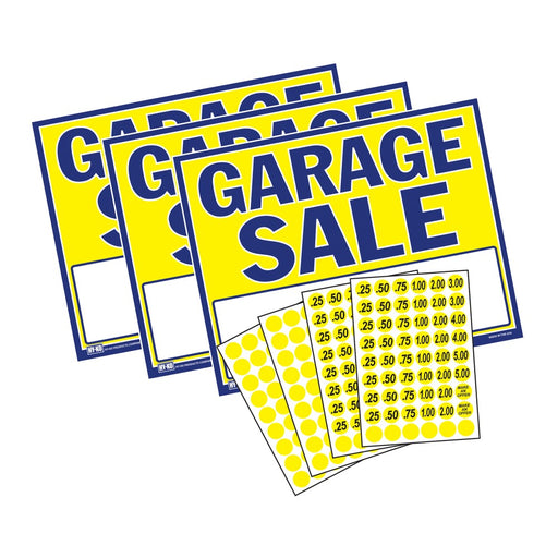 Garage Sale Sign Kit  (3 pcs.)