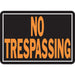 No Trespassing Sign 9.25" x 14" (12 pcs.)