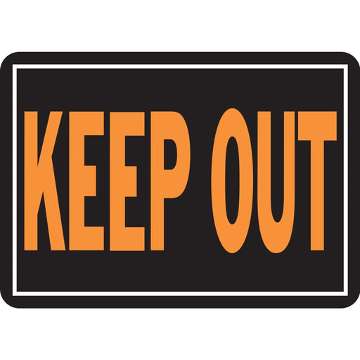 Keep Out Sign 9.25" x 14" (12 pcs.)