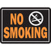 No Smoking Sign 9.25" x 14" (12 pcs.)