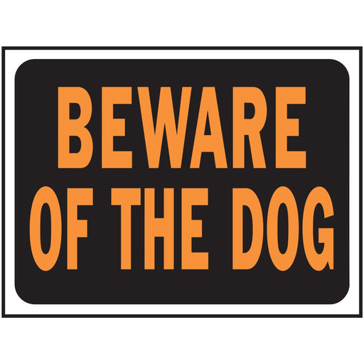 Beware Of The Dog Sign 8.5" x 12.5" (10 pcs.)