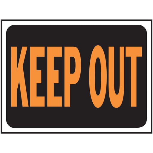 Keep Out Sign 8.5" x 12.5" (10 pcs.)