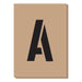 12" Number and Letter Stencils  (3 pcs.)