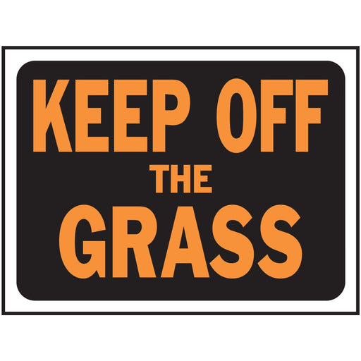 Keep Off The Grass Sign 8.5" x 12.5" (10 pcs.)