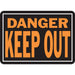 Danger Keep Out Sign 9.25" x 14" (12 pcs.)