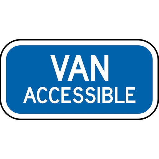 Van Accessible Sign 6" x 12" (1 pc.)