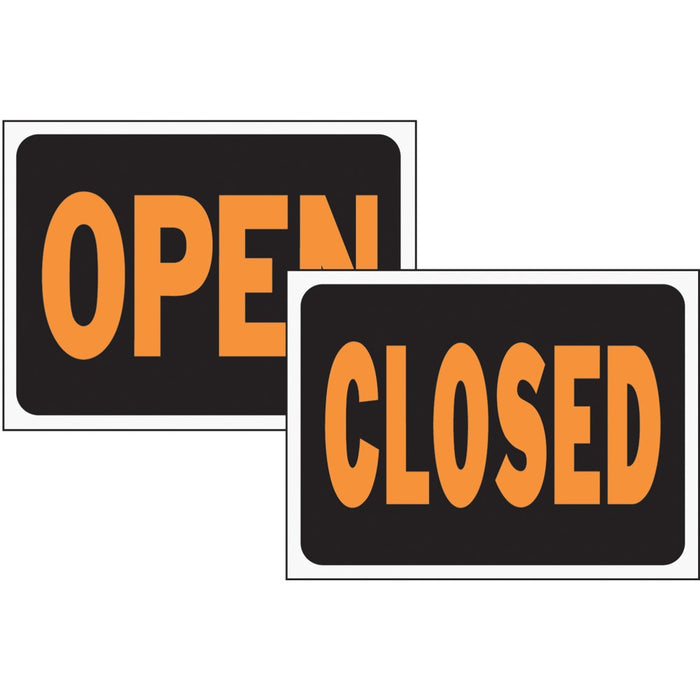 Open/Closed Reversible Sign 8.5" x 12.5" (10 pcs.)