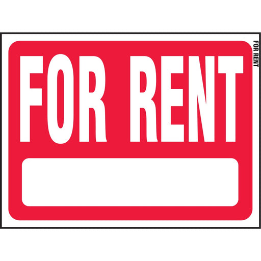 For Rent Sign 18" x 24" (5 pcs.)