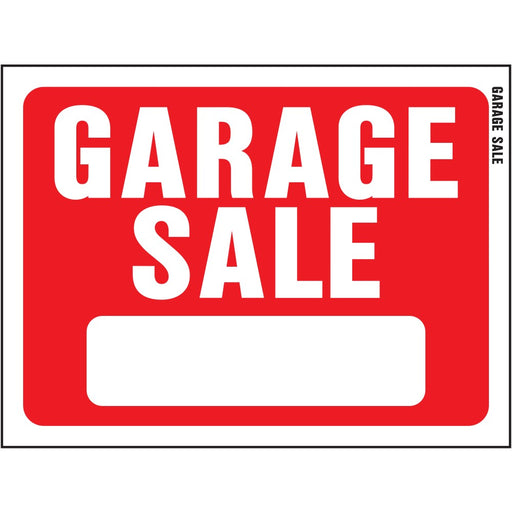 Garage Sale Sign 8.5" x 12" (10 pcs.)