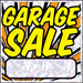 Prism Garage Sale Sign 12" x 12" (5 pcs.)