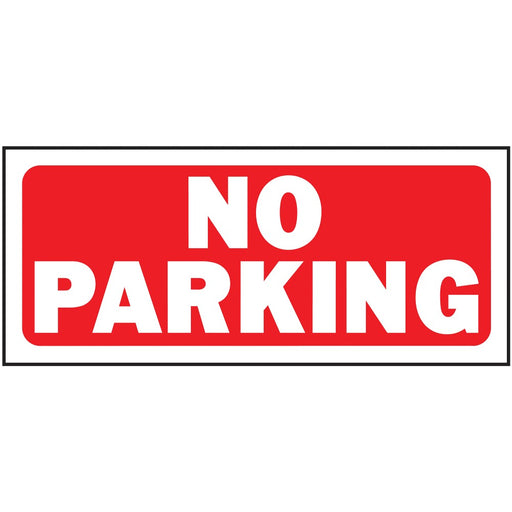 No Parking Sign 6" x 14" (5 pcs.)