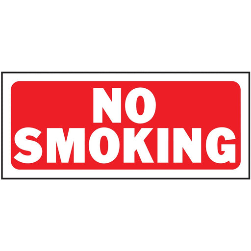 No Smoking Sign 6" x 14" (5 pcs.)