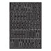 2" Vinyl Black Numbers & Letters (10 pcs.)