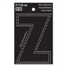 3" Black Vinyl Letter Z  (10 pcs.)