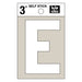 3" White Vinyl Letter E (10 pcs.)