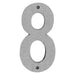 6" Reflective Plastic Number 8 (5 pcs.)