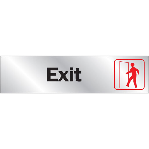 Exit Sign 2" x 8" (10 pcs.)