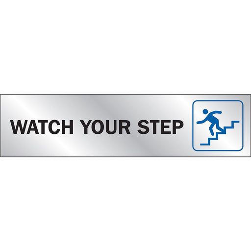 Watch Your Step Sign 2" x 8" (10 pcs.)