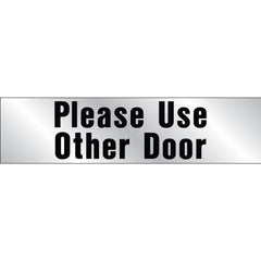 Please Use Other Door Sign 2" x 8" (10 pcs.)