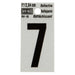 1.25" Reflective Number 7 (10 pcs.)
