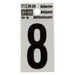 1.25" Reflective Number 8 (10 pcs.)