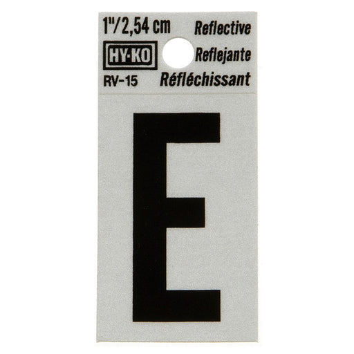 1.25" Reflective Letter E (10 pcs.)
