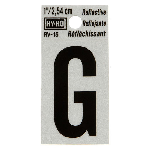 1.25" Reflective Letter G (10 pcs.)