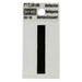 1.25" Reflective Letter I (10 pcs.)
