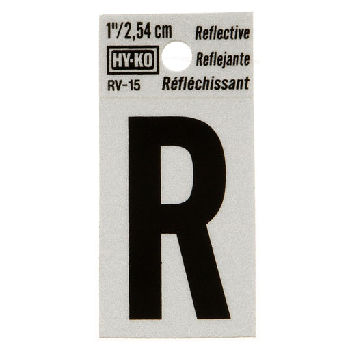 1.25" Reflective Letter R (10 pcs.)