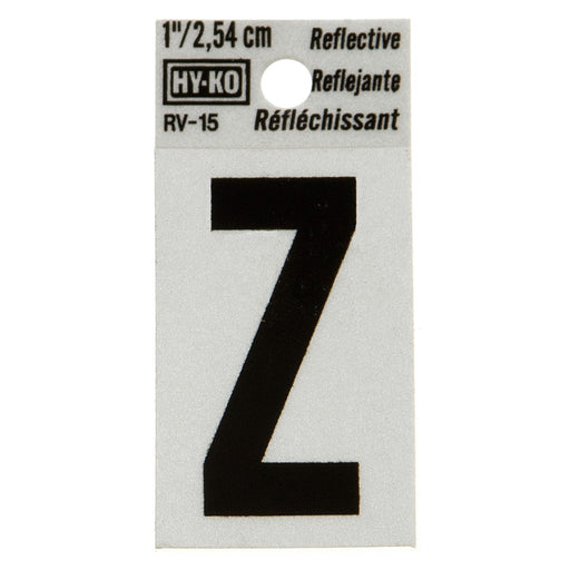 1.25" Reflective Letter Z (10 pcs.)