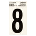 2" Reflective Number 8 (10 pcs.)