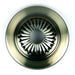 5" Brass Lamp Canopy Kit, 1-1/16" Hole (1 pc.)