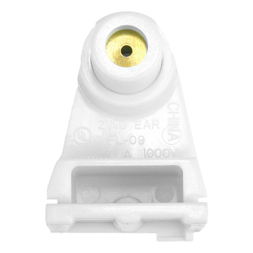 Socket Single Pin Plunger Fluorescent Lamp Socket (1 pc.)