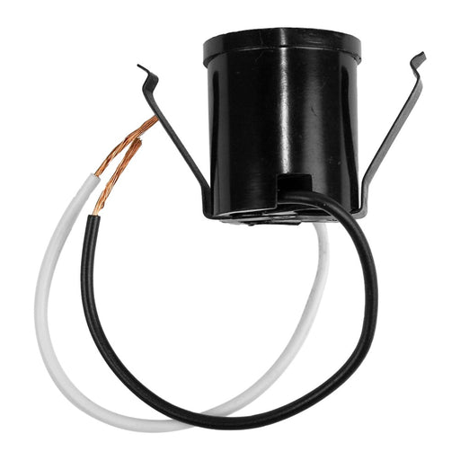 Socket Snap-In Phenolic U-Clip Lamp Socket (1 pc.)