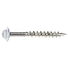 9 x 1-3/4" Star Drive White Cabinet Saberdrive Screws 1 lb. Tub (119 pcs.)