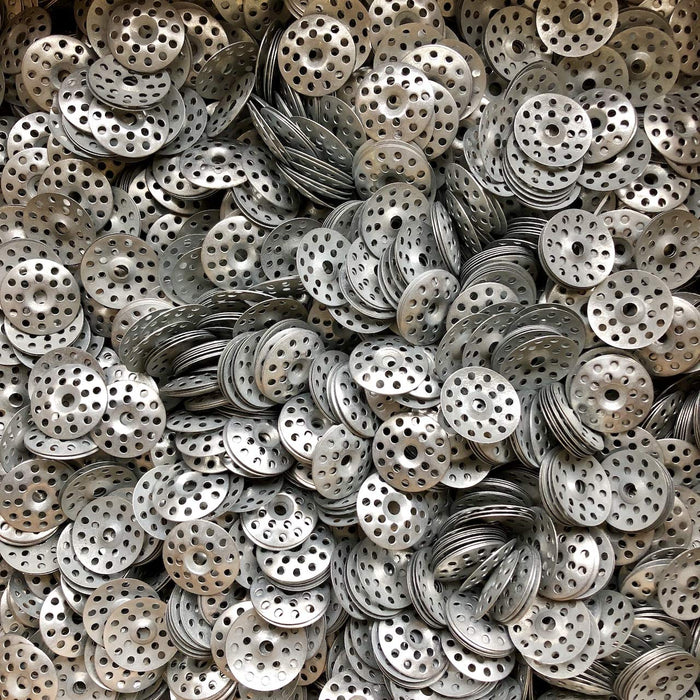 100PCS 1 Inc Plaster Washers Metal Washers for Screws Plaster Wall